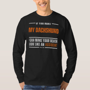 T-shirt Funny Dachshund Lover Tee - Bold et Hilarious Des