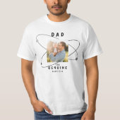 T-shirt Funny Dad Science Geek Genuine Particle Joke  T-Sh (Devant)