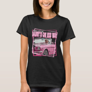 T-shirt Funny Daddy's Home Trump Pink 2024 Take America Ba