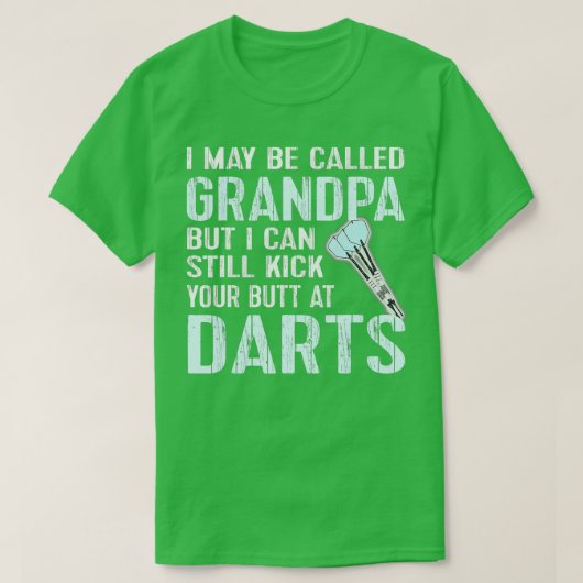 T-shirt Funny Dart Grand-père Dart Équipe Ligue Dart Cadea (Design devant)