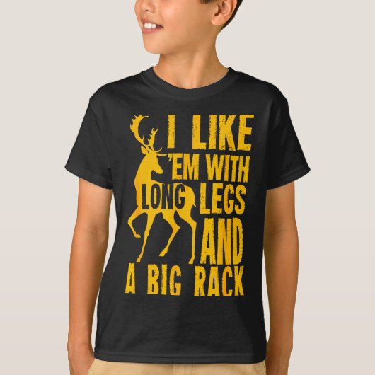 T-shirt Funny Deer Hunting Quote Gift For Hunters  (Devant)
