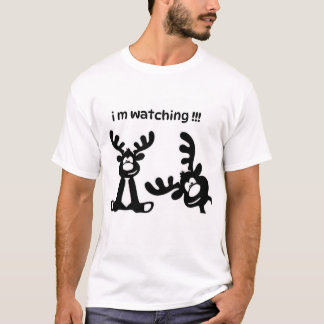 T-SHIRT FUNNY DEER JE REGARDE