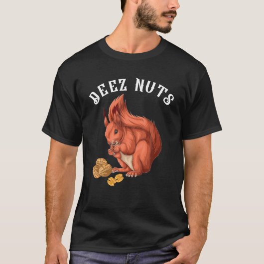 T-shirt Funny Deez Nuts Nutcracker Noël Noël Noël Noël Noë (Devant)