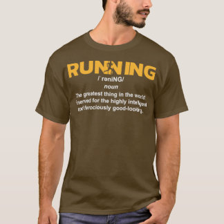 T-shirt Funny Définition Funny 5k Marathon Runner