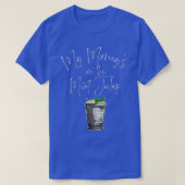 T-shirt Funny Derby Day and mint juleps, Kentucky horse ra (Design devant)