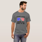 T-shirt Funny Desantis Airlines 2022 (Devant entier)