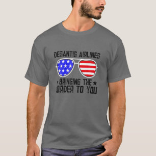 T-shirt Funny Desantis Airlines 2022