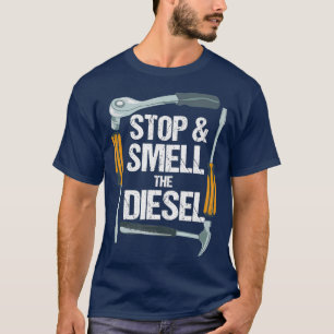 T-shirt Funny Diesel Mécanique Cadeau Diesel Camion Diese