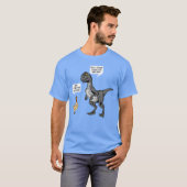 T-shirt Funny Dinosaur And Chicken Re Chicken Quote boy (Devant entier)