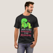 T-shirt Funny Dinosaur Lover Gift for Son Mamasaurus Is My (Devant entier)