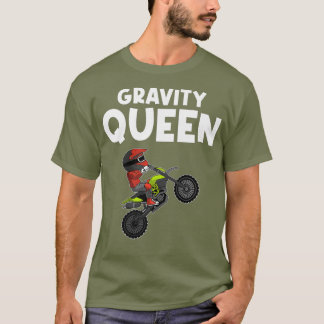 T-shirt Funny Dirt Vélo Cadeau Femmes Maman Motocross Ride