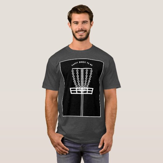 T-shirt Funny Disc Golf Anniversaire (Devant entier)