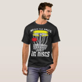 T-shirt Funny Disc Golf Outfit (Devant entier)