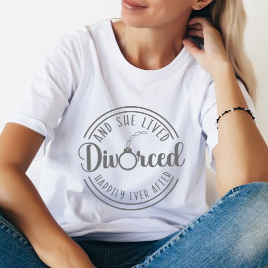 T-shirt Funny Divorce Party pour elle