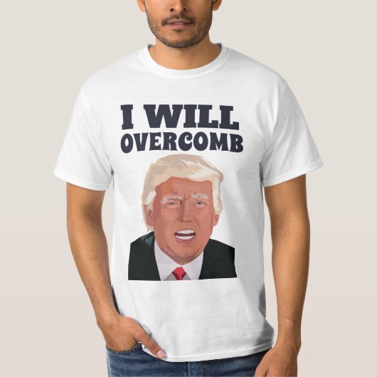 T-shirt Funny Donald Trump humour d'outcombe (Devant)