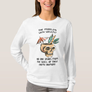 T-shirt Funny Drink From the Skull of your Enemy Graphic A