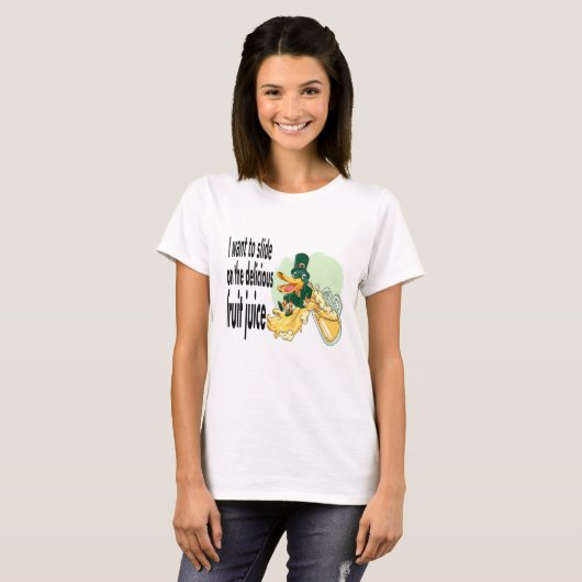 T-shirt funny Duck (Devant entier)