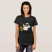 T-shirt Funny Duck Graphic Men Women Funny Quote (Devant entier)
