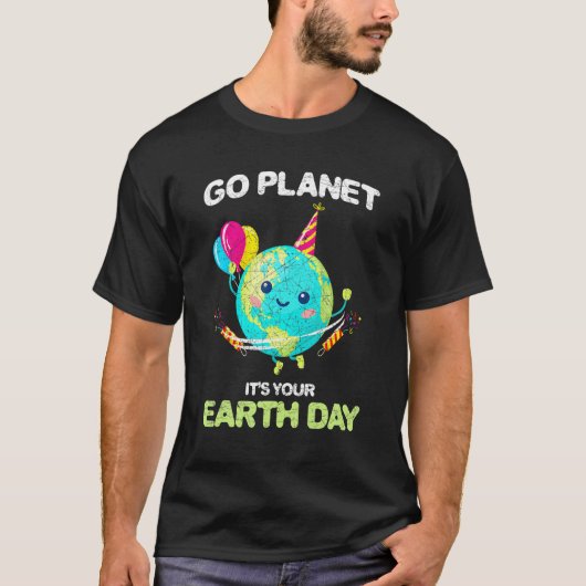 T-shirt Funny Earth Day For Men Women (Devant)