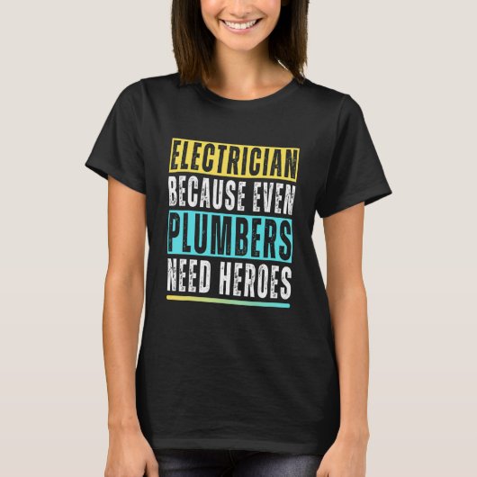 T-shirt Funny Electrician Art Men Women Electrical Enginee (Devant)