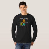 T-shirt Funny Electricity Expliqué Physique Enseignant Ner (Devant entier)