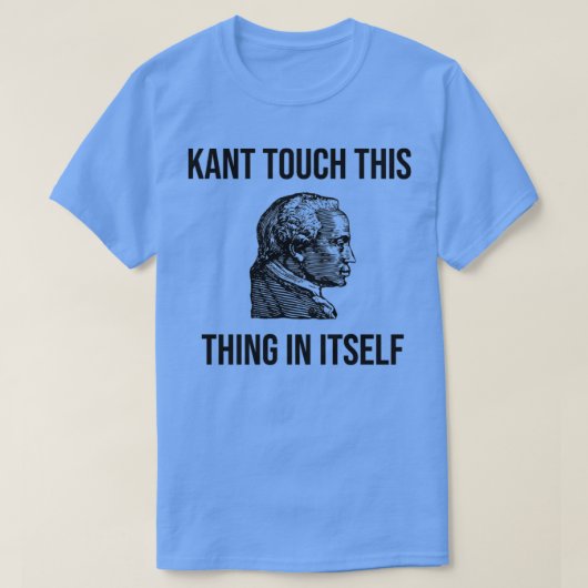 T-shirt Funny Emmanuel Kant Philosophie Enseignant Gif Étu (Design devant)