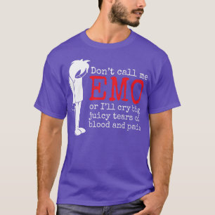T-shirt Funny Emo pour Boys Emo Alt Clothing Emoco