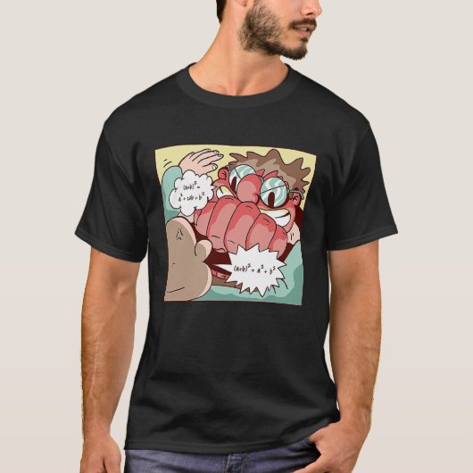 T-shirt Funny Enseignant des maths en colère Théorème Pyth (Devant)