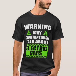 T-shirt Funny EV Car - Propriétaire de voiture électrique