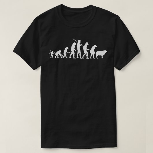 T-shirt Funny Evolution (Design devant)