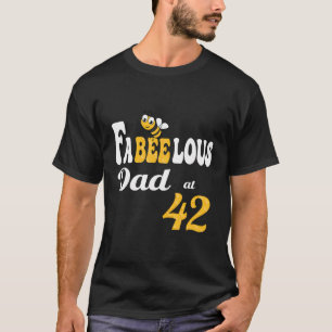 T-shirt Funny Fabeelous Papa Bee Honeycomb Daddy 4
