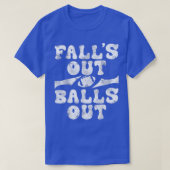 T-shirt Funny Falls Out Balls Football Saison 2022 Tee (Design devant)