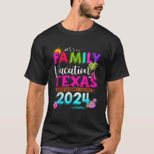 T-shirt Funny Family Vacation Texas 2024 Faire des souveni