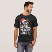 T-shirt Funny Family Xmas Men Women Kids This Is My Christ (Devant entier)