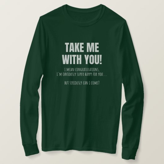 T-shirt Funny Farewell Mug (Design devant)