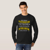 T-shirt Funny Farmer Shirts Job Title Professions (Devant entier)