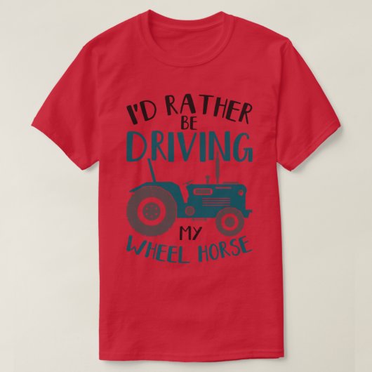 T-shirt Funny Farmer Tractor Agriculture Ranch Agriculture (Design devant)