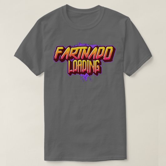 T-shirt Funny Fart Joke Fartnado Chargement (Design devant)