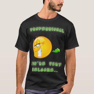 T-shirt Funny farting design,hilarious smirking face farti