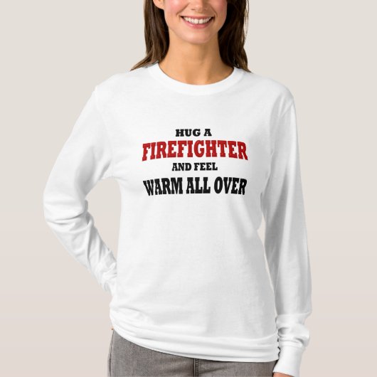 T-shirt Funny Firefighter (Devant)