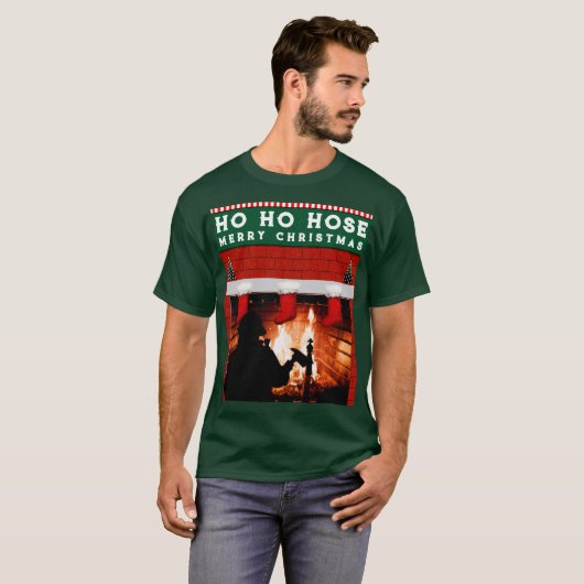 T-shirt Funny Firefighter (Devant entier)