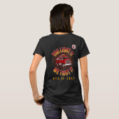 T-shirt Funny Firefighter 4th of July