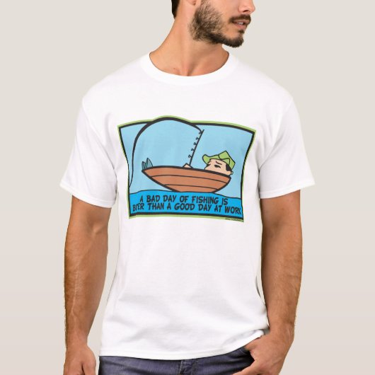 T-shirt Funny Fisherman's (Devant)