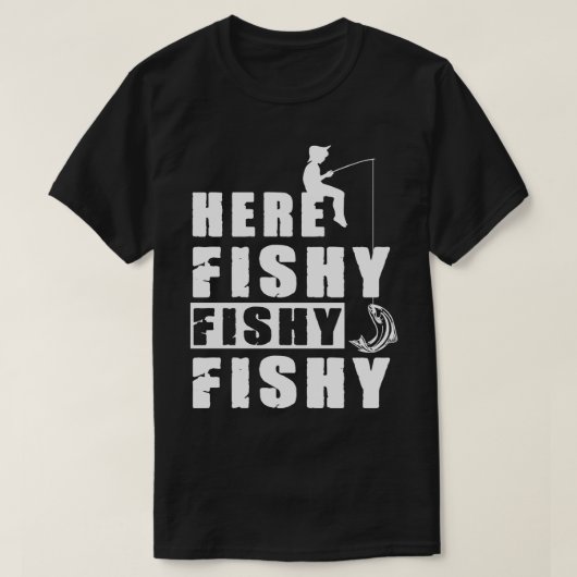 T-shirt Funny Fishing 1 (Design devant)