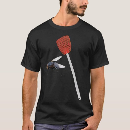 T-shirt Funny Fly Swatter Pro Biden Harris 2020 Débat Sar (Devant)