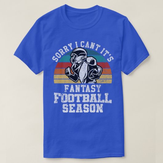 T-shirt Funny Football Désolé Je Ne Peux Pas Son Imaginair (Design devant)