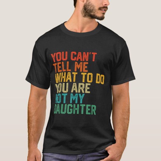 T-shirt Funny For Father Dad From Daughter Father's Day Da (Devant)