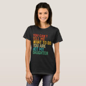 T-shirt Funny For Father Dad From Daughter Father's Day Da (Devant entier)