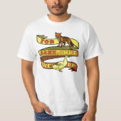 T-shirt Funny Fox Duck Animal Pun (Devant)