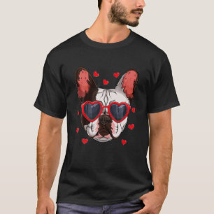 T-shirt Funny French Bulldog Valentine's Day French Bulldo